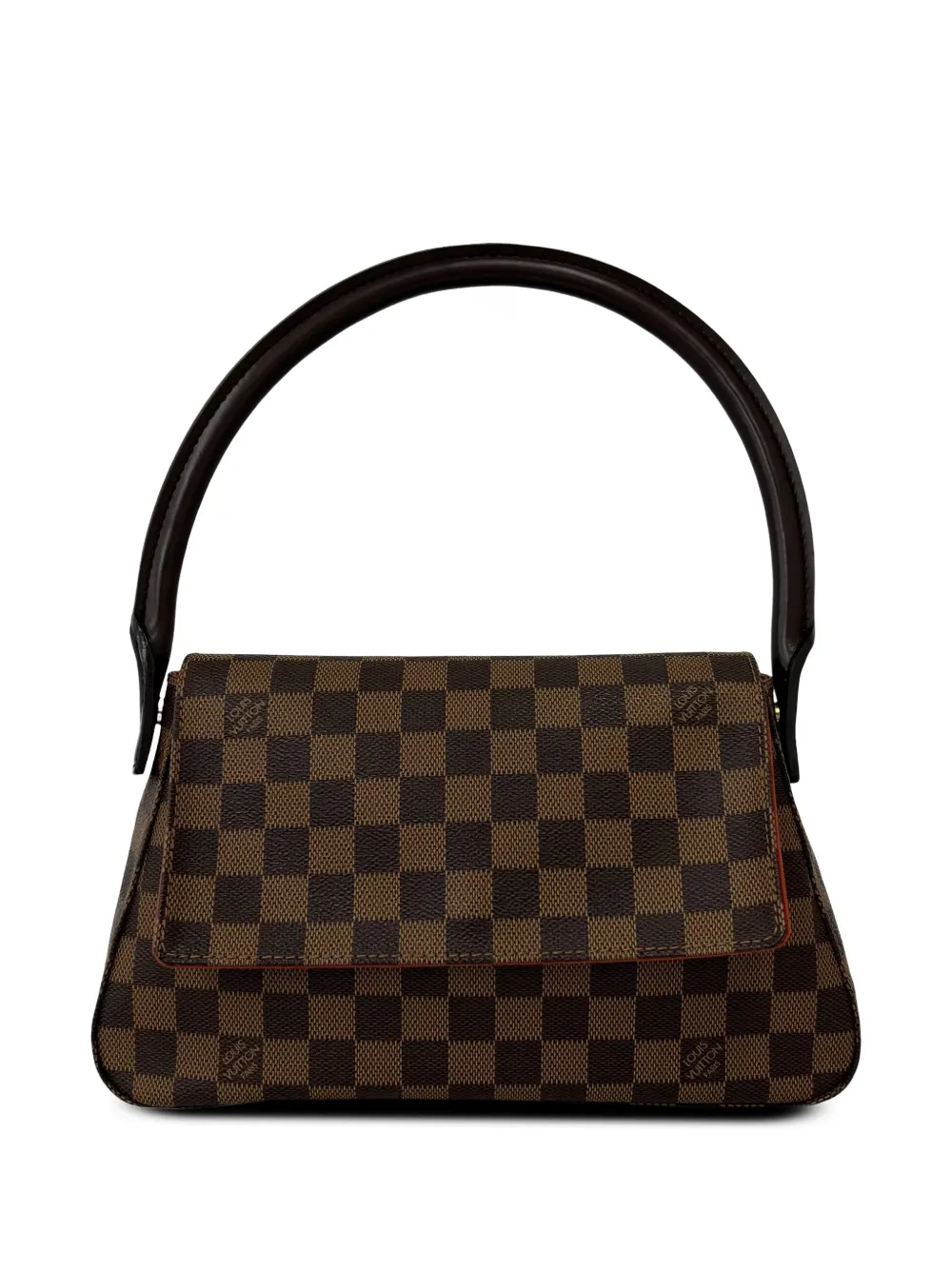 Louis Vuitton Pre-Owned 2003 Mini looping Damier Ebene Mini Looping shoulder bag - Brown