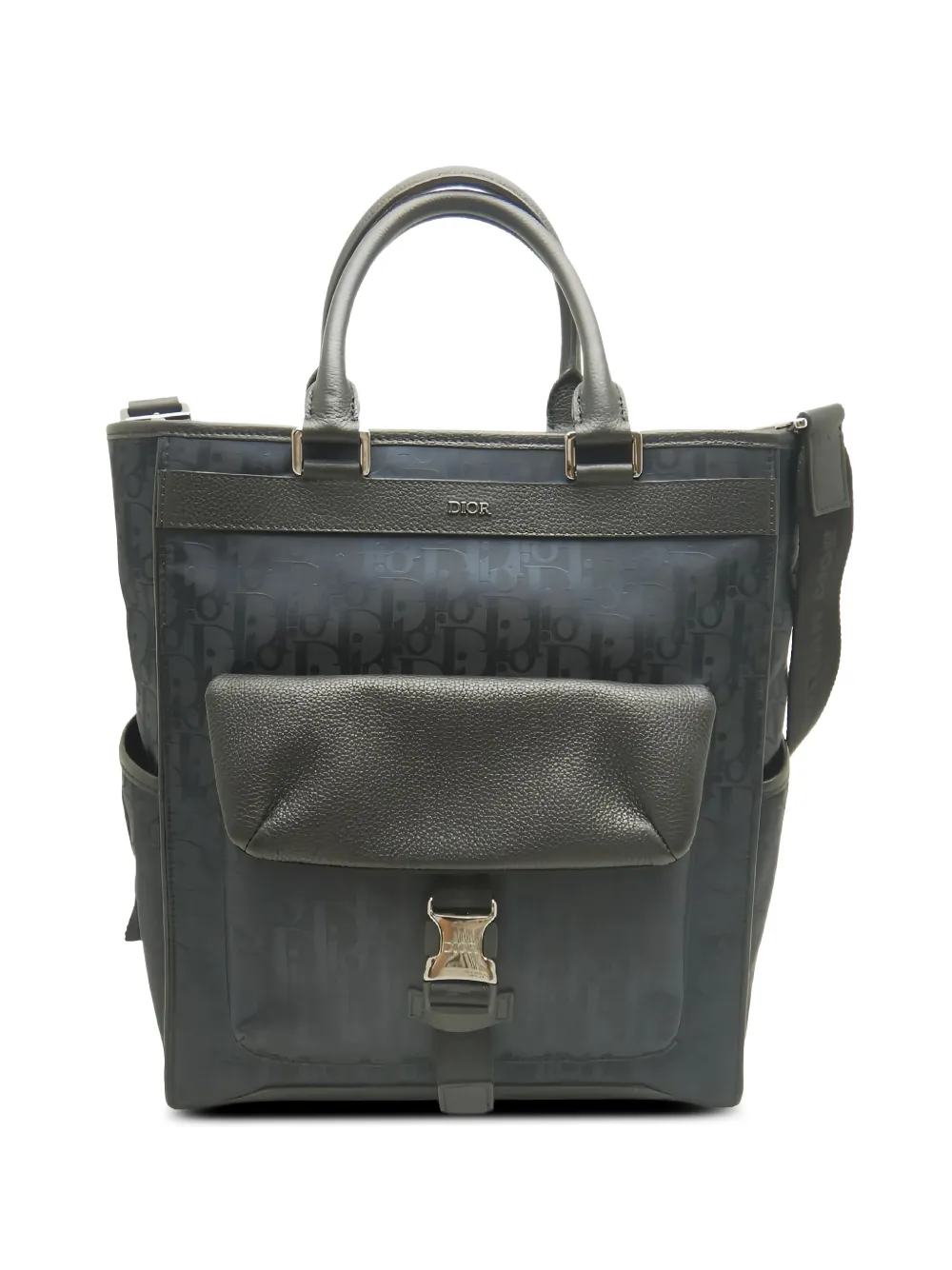 Christian Dior Pre-Owned 2022 Diorissimo Trotter Nylon tote bag - Blau
