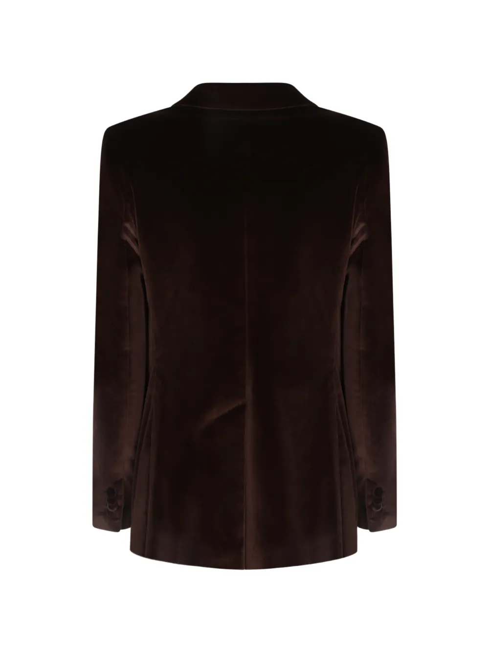 Tagliatore double-breasted velvet blazer Bruin