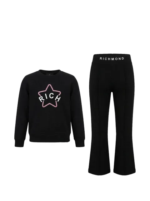 John Richmond Junior star-print tracksuit