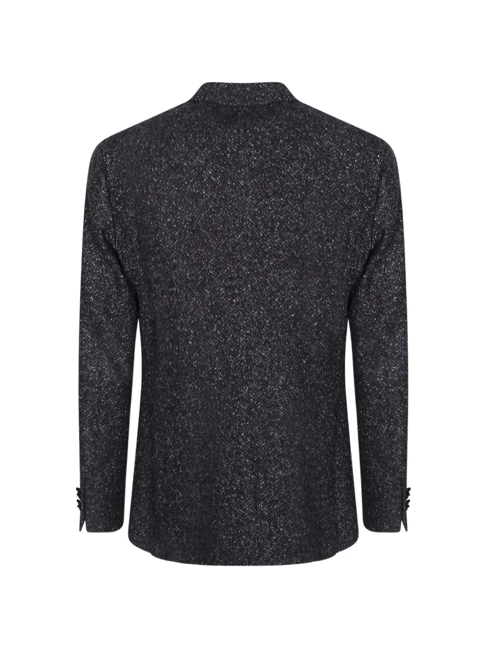 Tagliatore double-breasted bouclé jacket Zwart