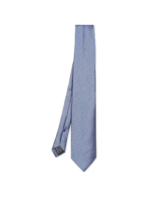 TOM FORD micro-pattern silk tie