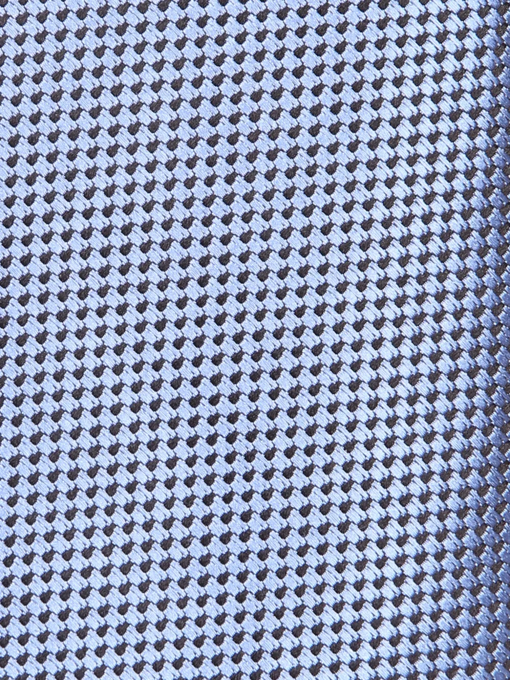 TOM FORD micro-pattern silk tie Blauw