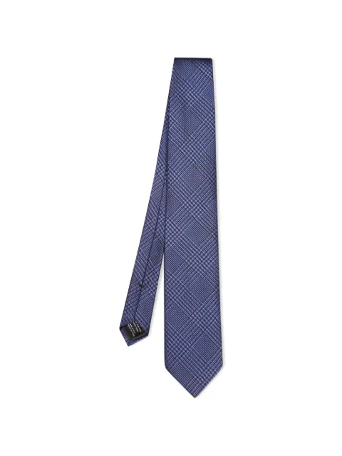 TOM FORD Prince of Wales check tie