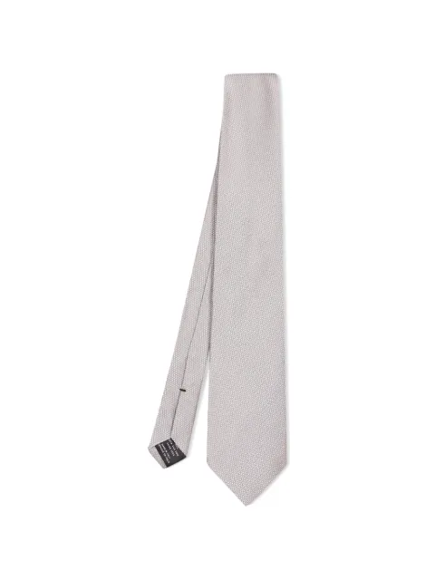 TOM FORD micro-pattern silk tie