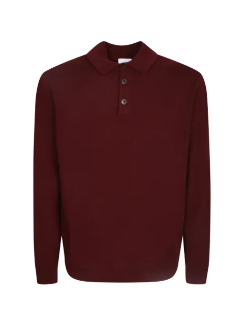 Paul Smith cashmere long-sleeve polo shirt