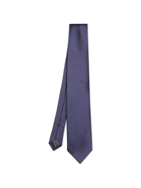TOM FORD micro-patterned jacquard tie