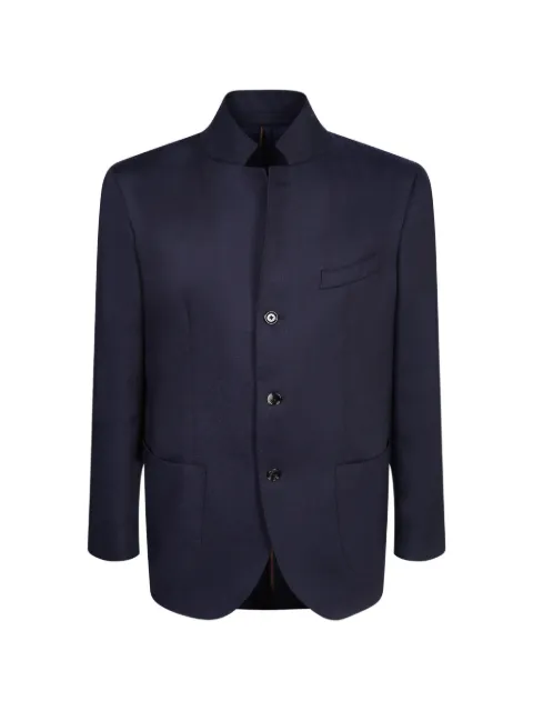 Dell'oglio mandarin-collar single-breasted blazer