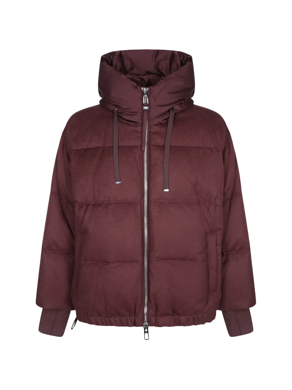 Duno quilted hooded jacket - Red