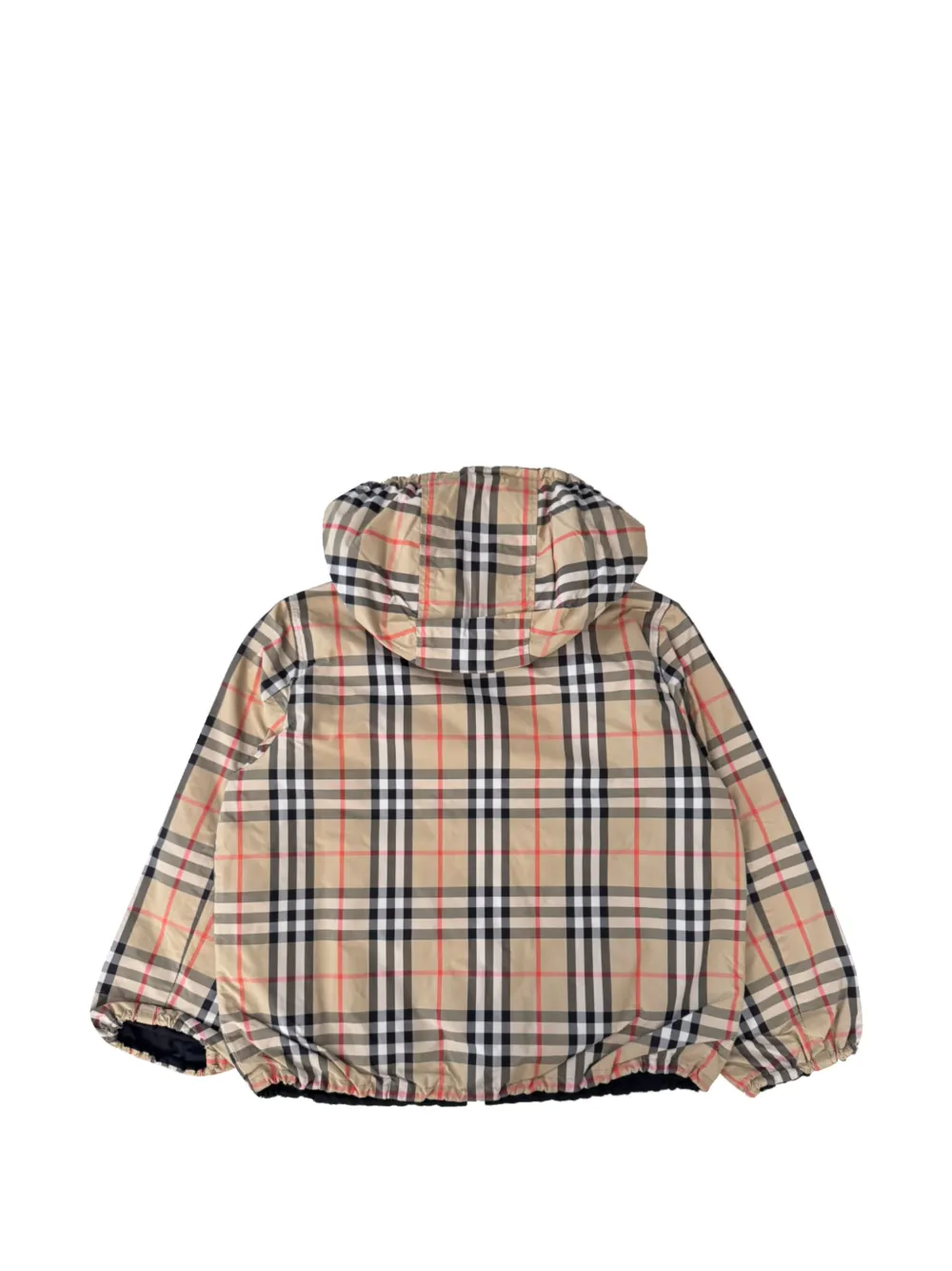 Burberry Kids Check reversible jacket Beige