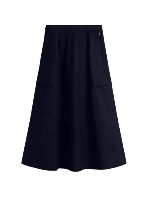 Ecoalf Kano A-line cargo midi skirt