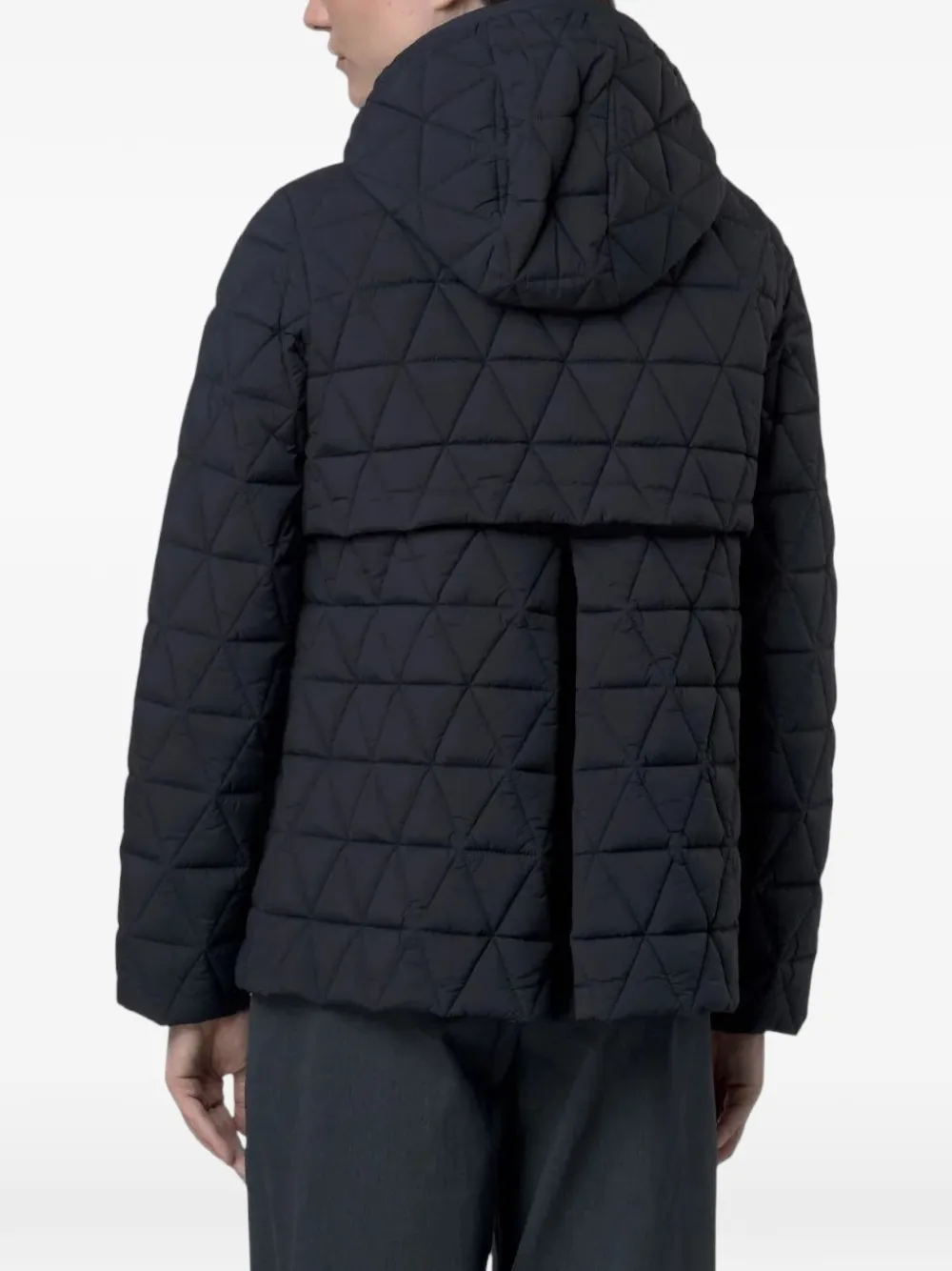 K-Way Madlaine diamond-quilted jacket Blauw