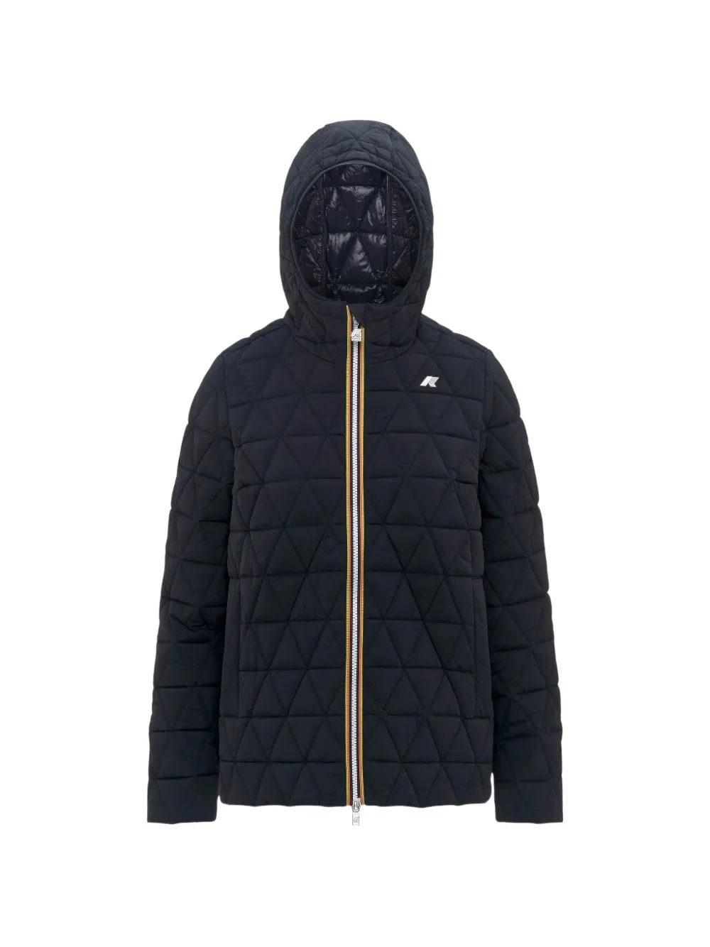 K-Way Madlaine diamond-quilted jacket - Blau