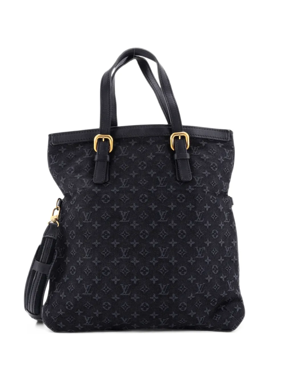 Louis Vuitton Pre-Owned Francoise Handbag Mini Lin tote bag - Blu