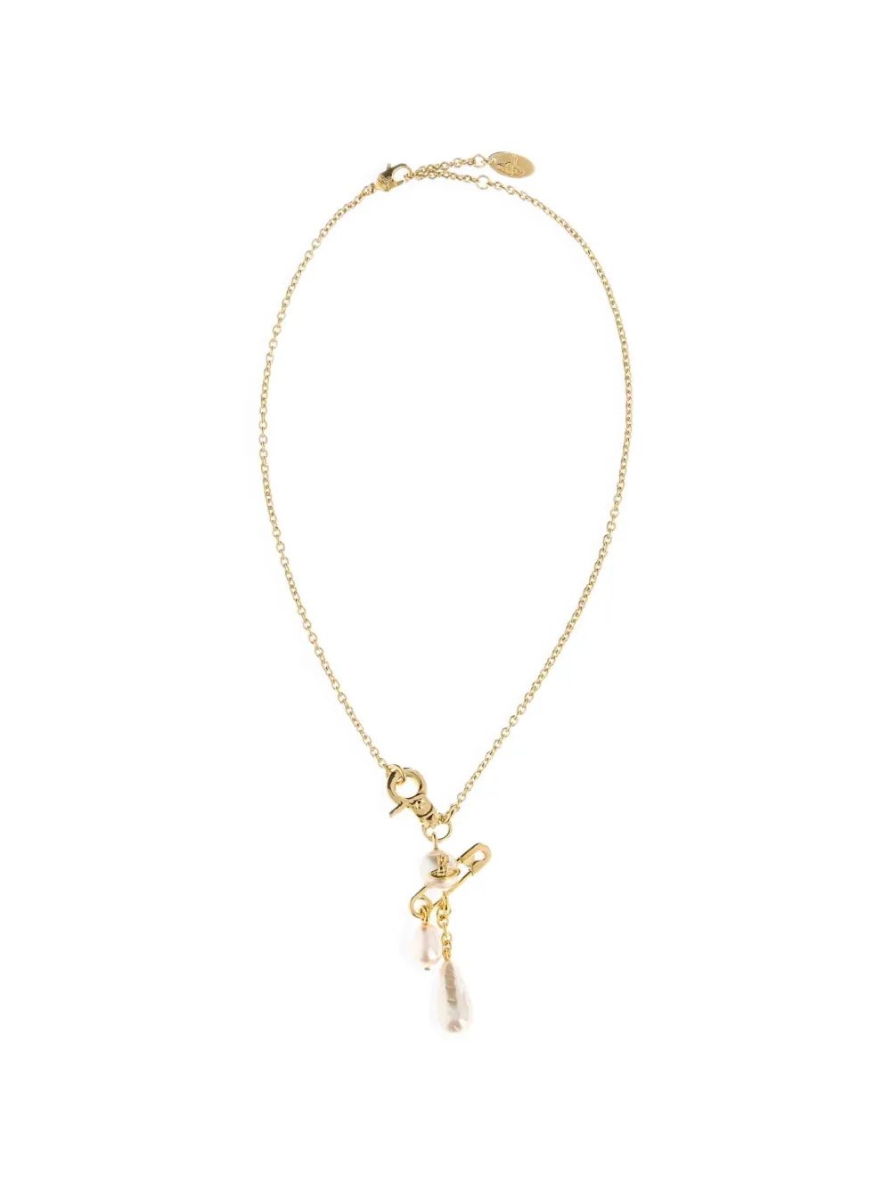 Vivienne Westwood Claude Small Necklace In Gold