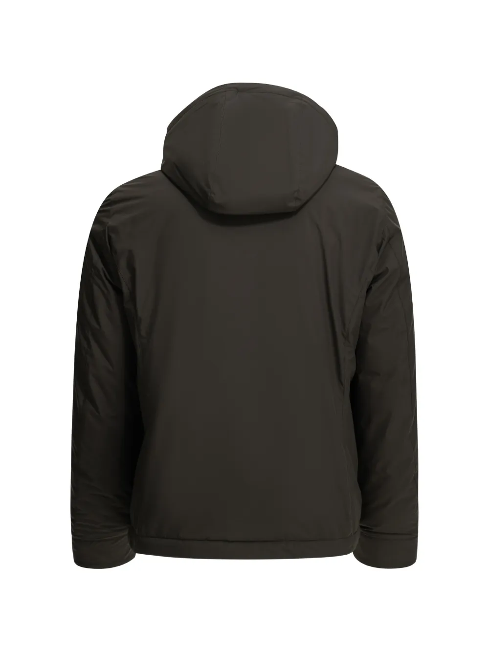 Moorer Albini- Stp hooded down jacket Bruin