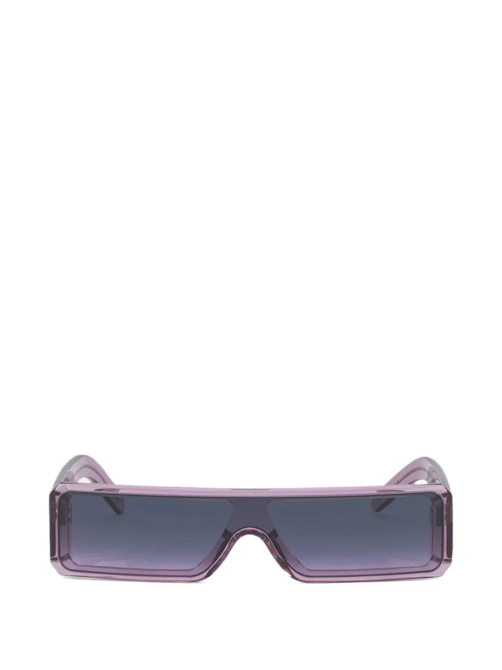 Rick Owens Gethshades rectangle-frame sunglasses - Violett