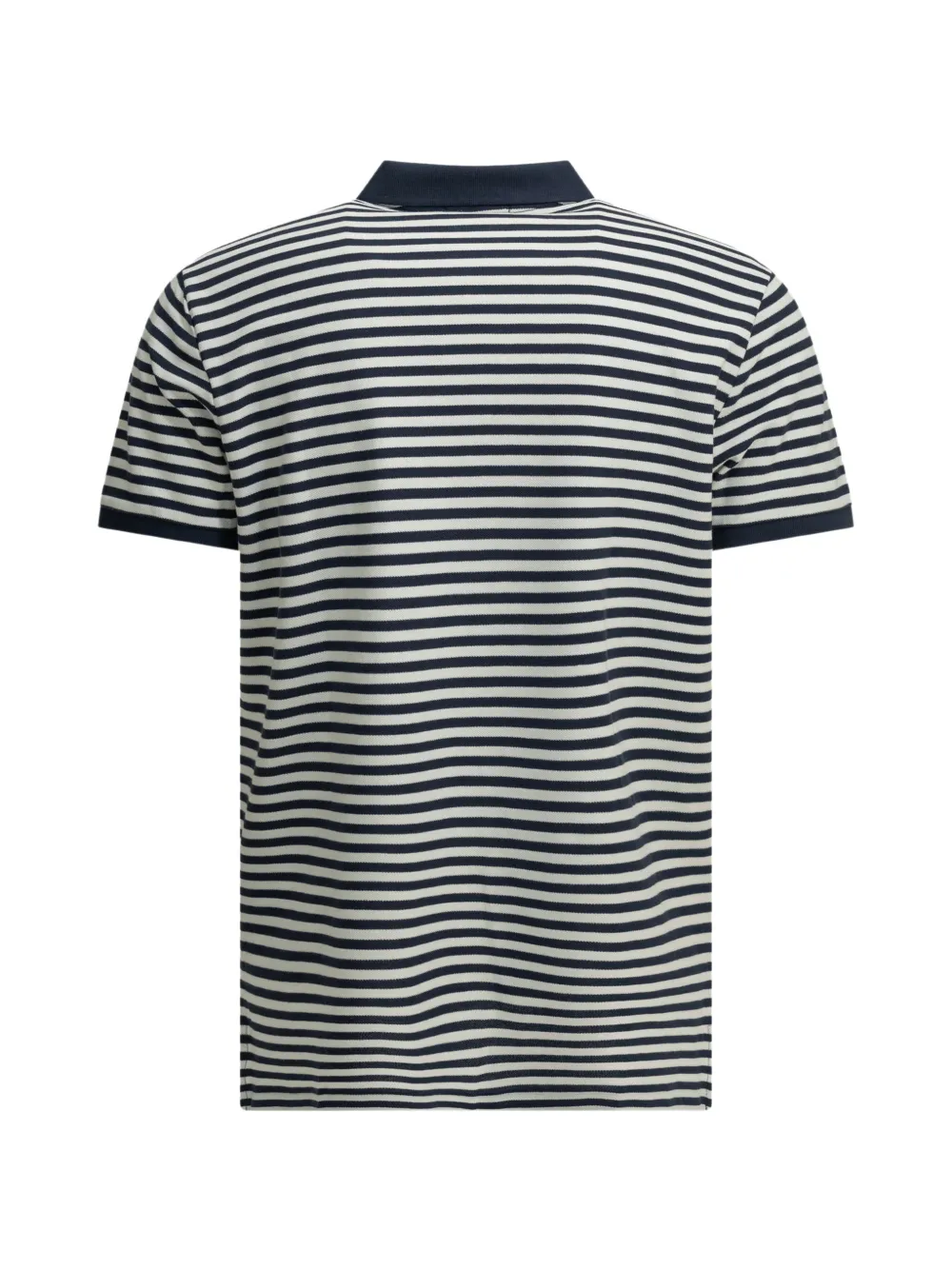 Polo Ralph Lauren striped-knit polo shirt Blauw