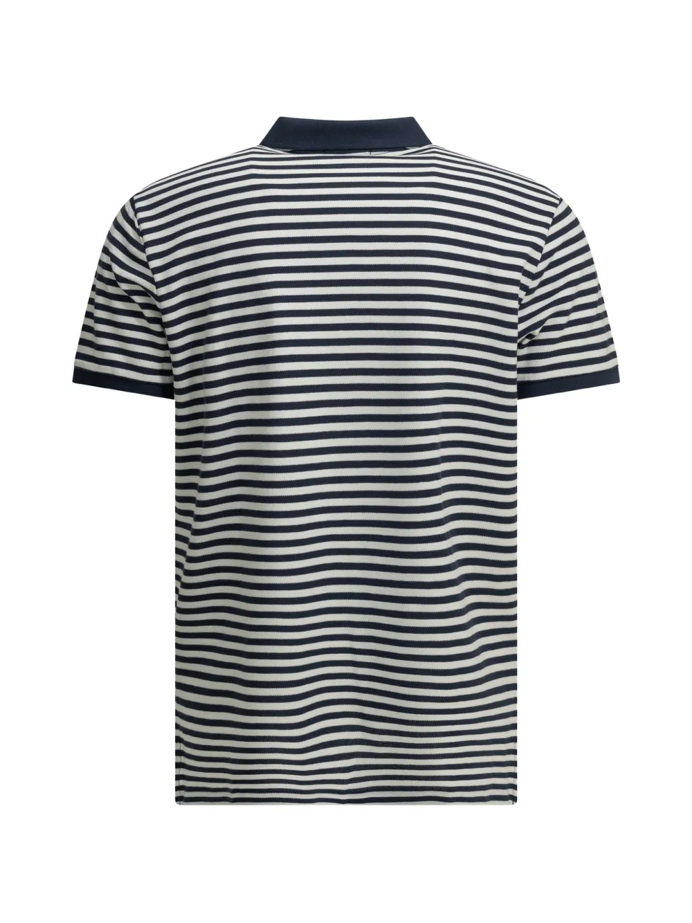Polo Ralph Lauren striped-knit polo shirt Blauw