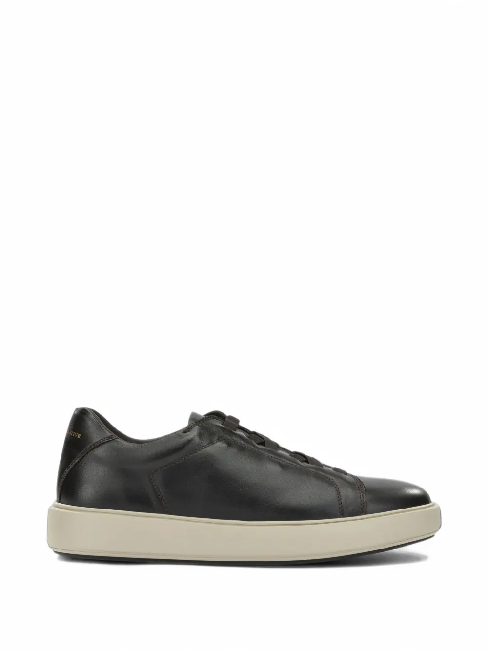 Officine Creative Slouch 001 leather sneakers - Braun