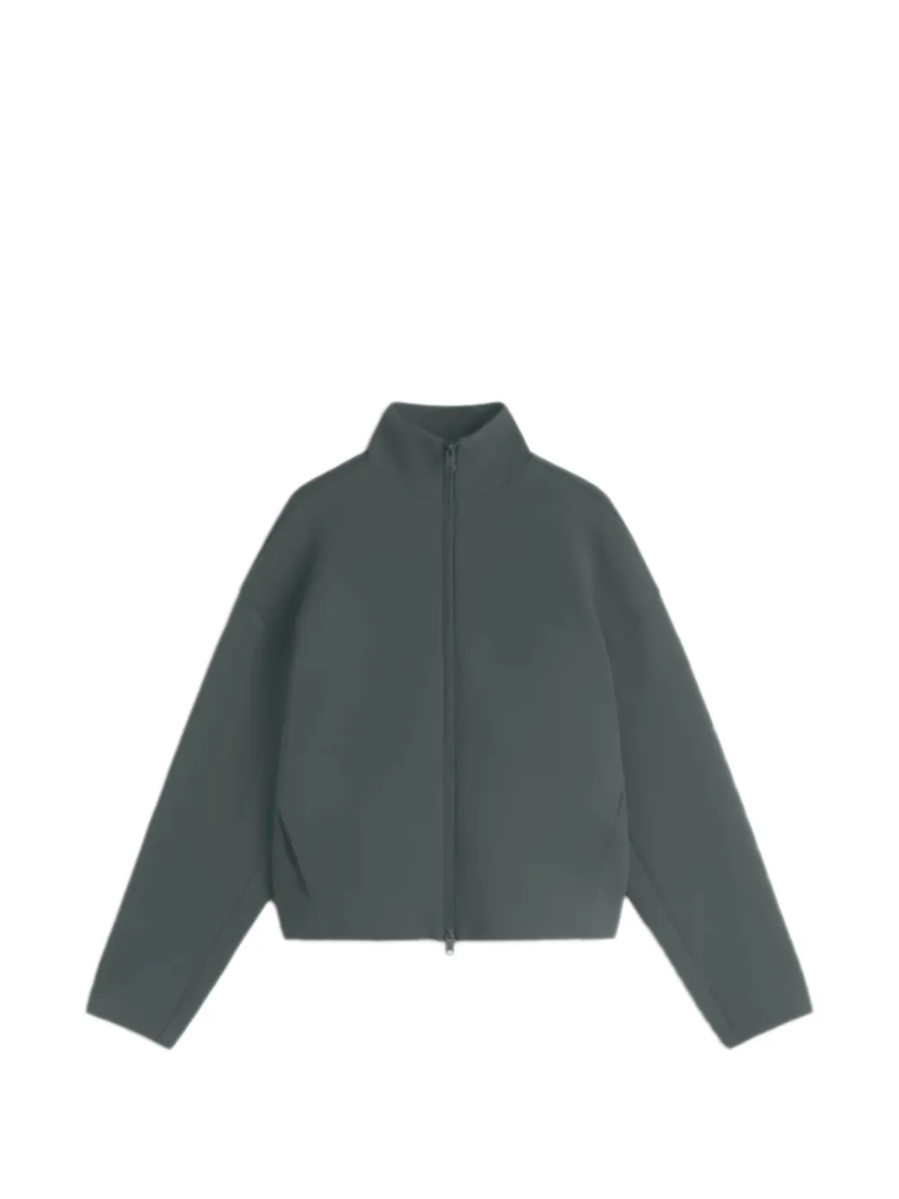 Ecoalf Austin zip-up high-neck sweatshirt - Grün
