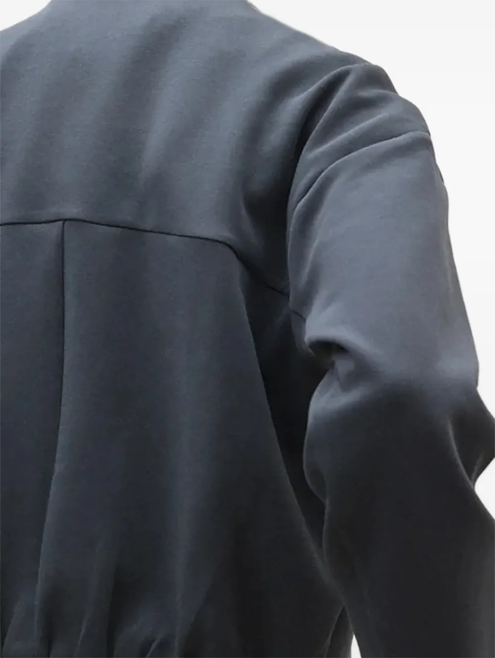 Ecoalf Austin zip-up high-neck sweatshirt Groen