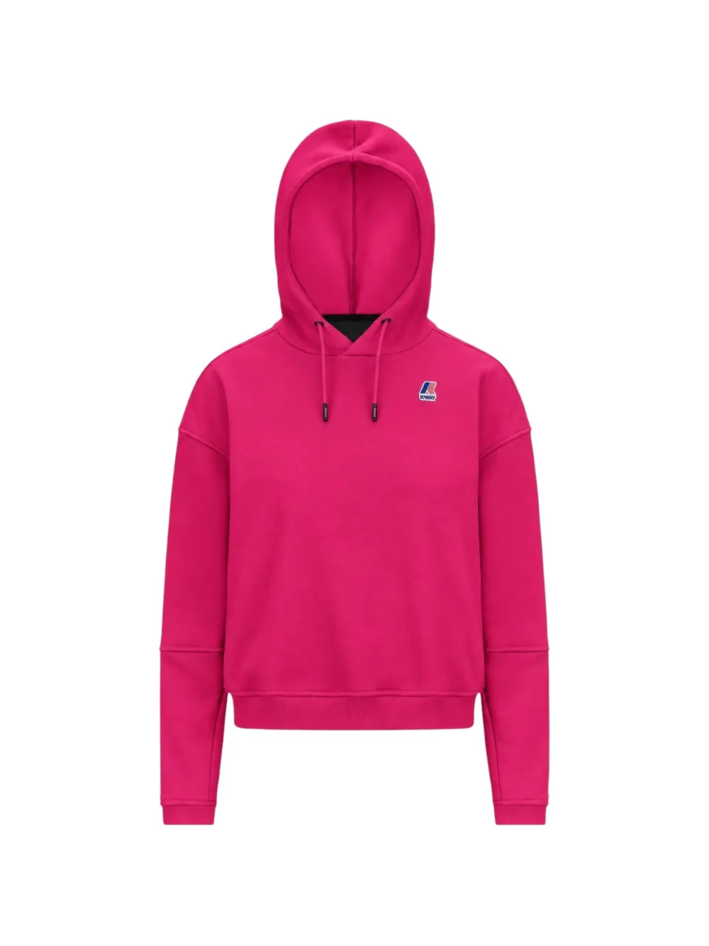 K-Way Ninette logo-print drawstring hoodie - Rosa