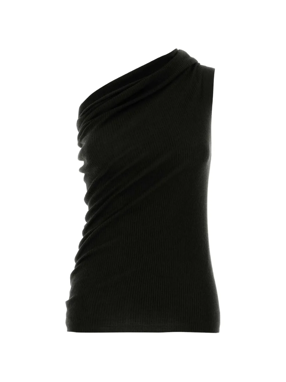 Rick Owens Athena one-shoulder top - Nero