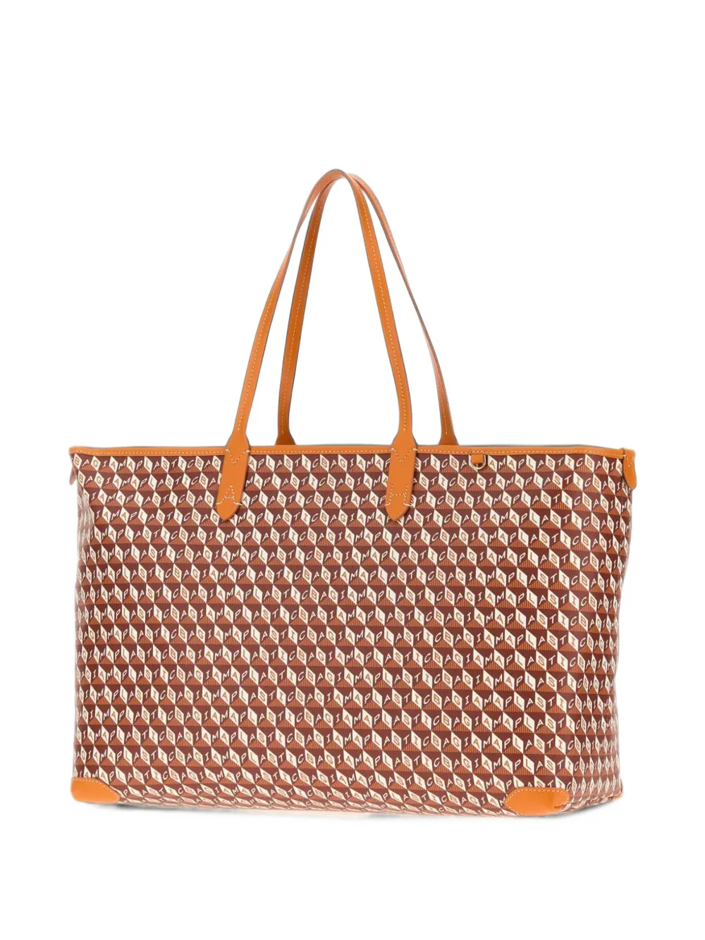 Anya Hindmarch I Am A Plastic Bag tote bag Oranje