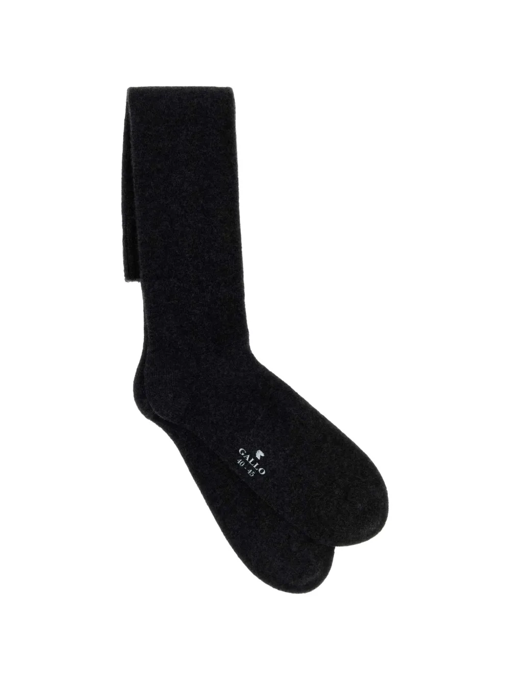 Gallo fine-knit cashmere-blend socks - Nero