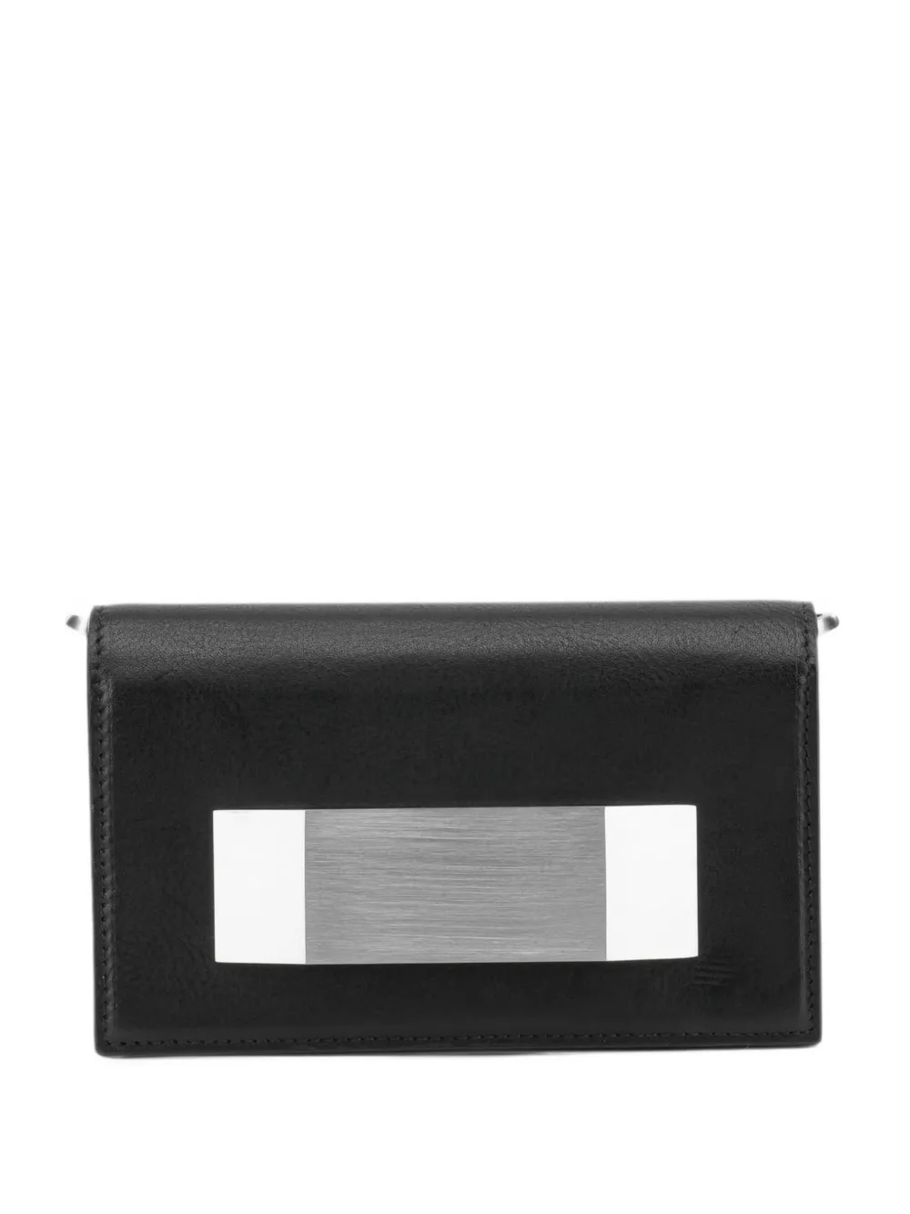 Rick Owens mini Griffin metal-plaque shoulder bag - Black