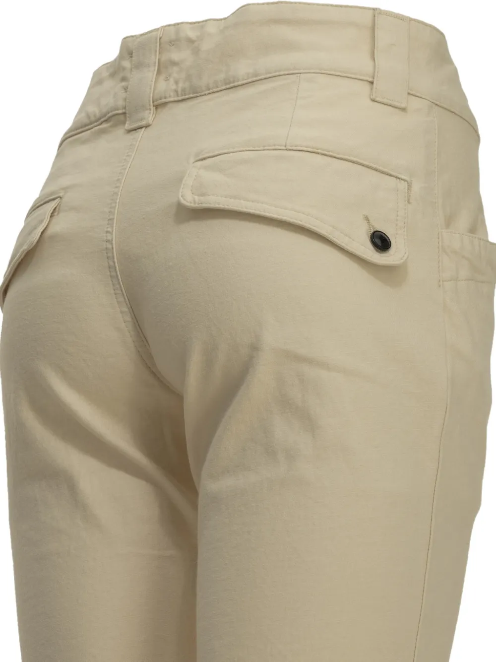 ISABEL MARANT Broek met knoopdetail Beige