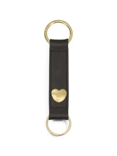 Carhartt WIP Arizona heart leather keyring