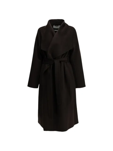 IVY OAK Carrierose belted shawl-lapel coat