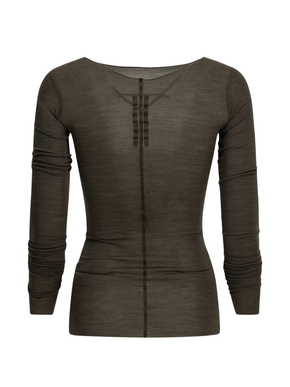 Rick Owens Top met lange mouwen Bruin