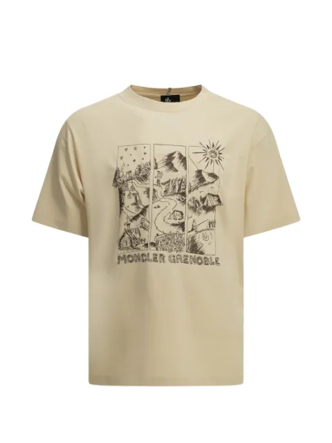 Moncler Grenoble graphic-print T-shirt