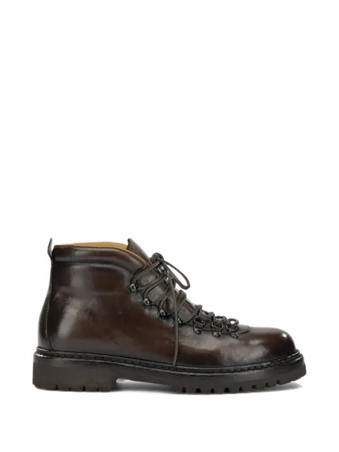 Officine Creative lace-up leather boots