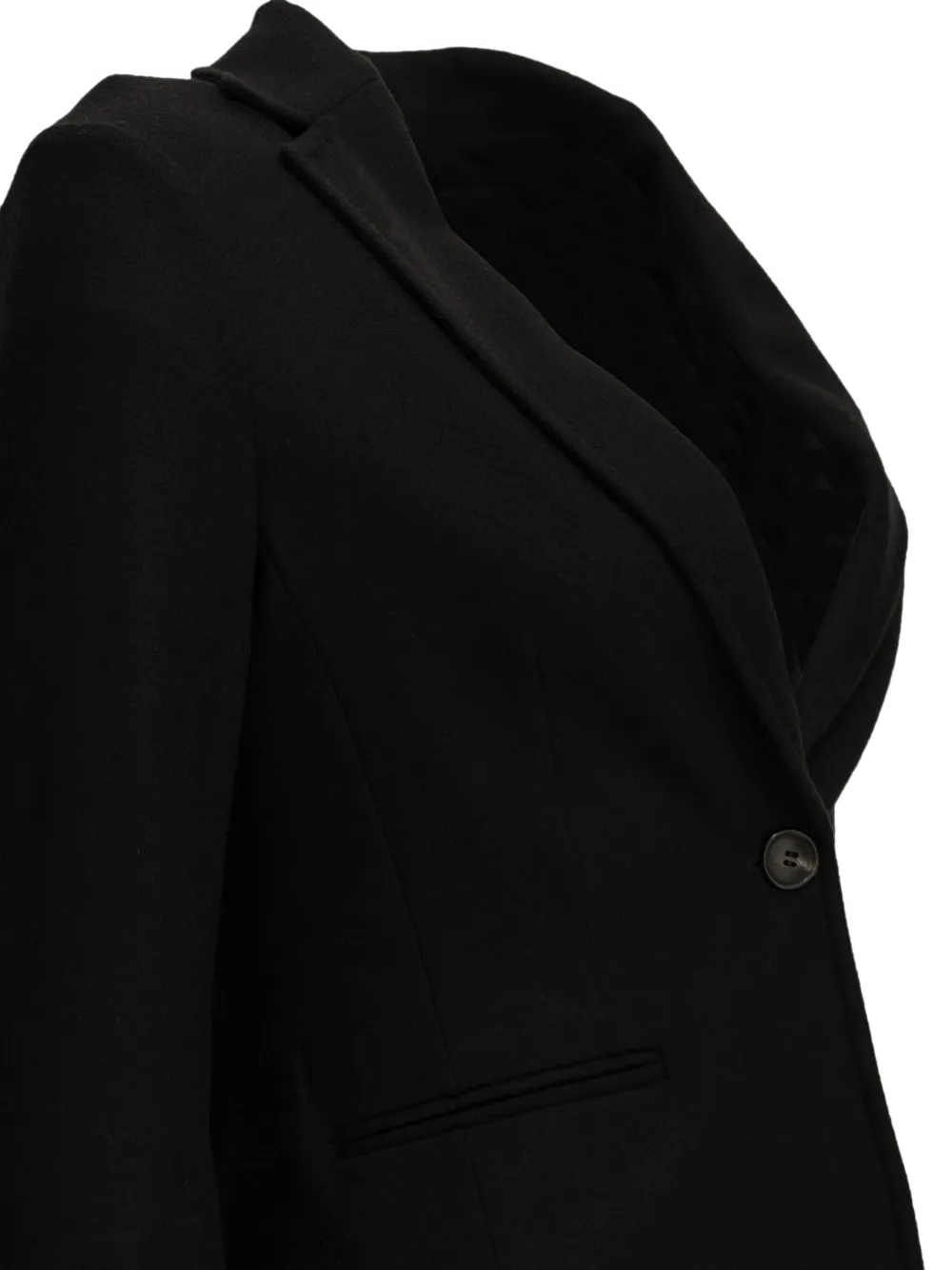 Circolo 1901 single-breasted notch-lapel blazer Zwart