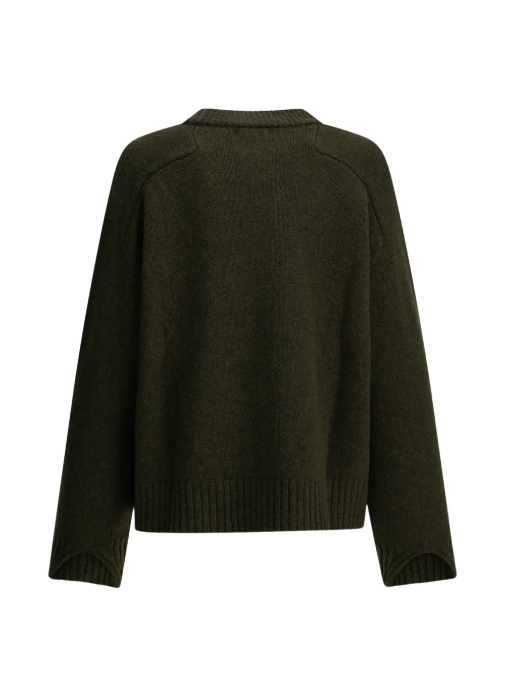Soeur Will trui met ronde hals Groen