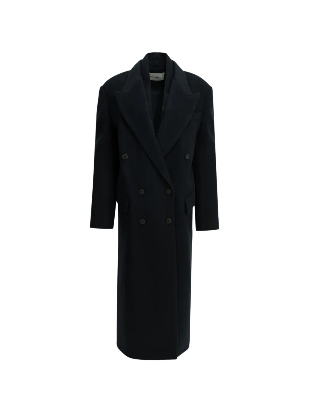IVY OAK Iocirce double-breasted peaked-lapel coat