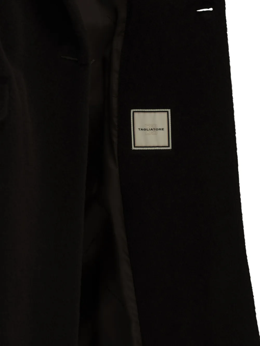 Tagliatore Linden double-breasted notched-lapels coat Bruin