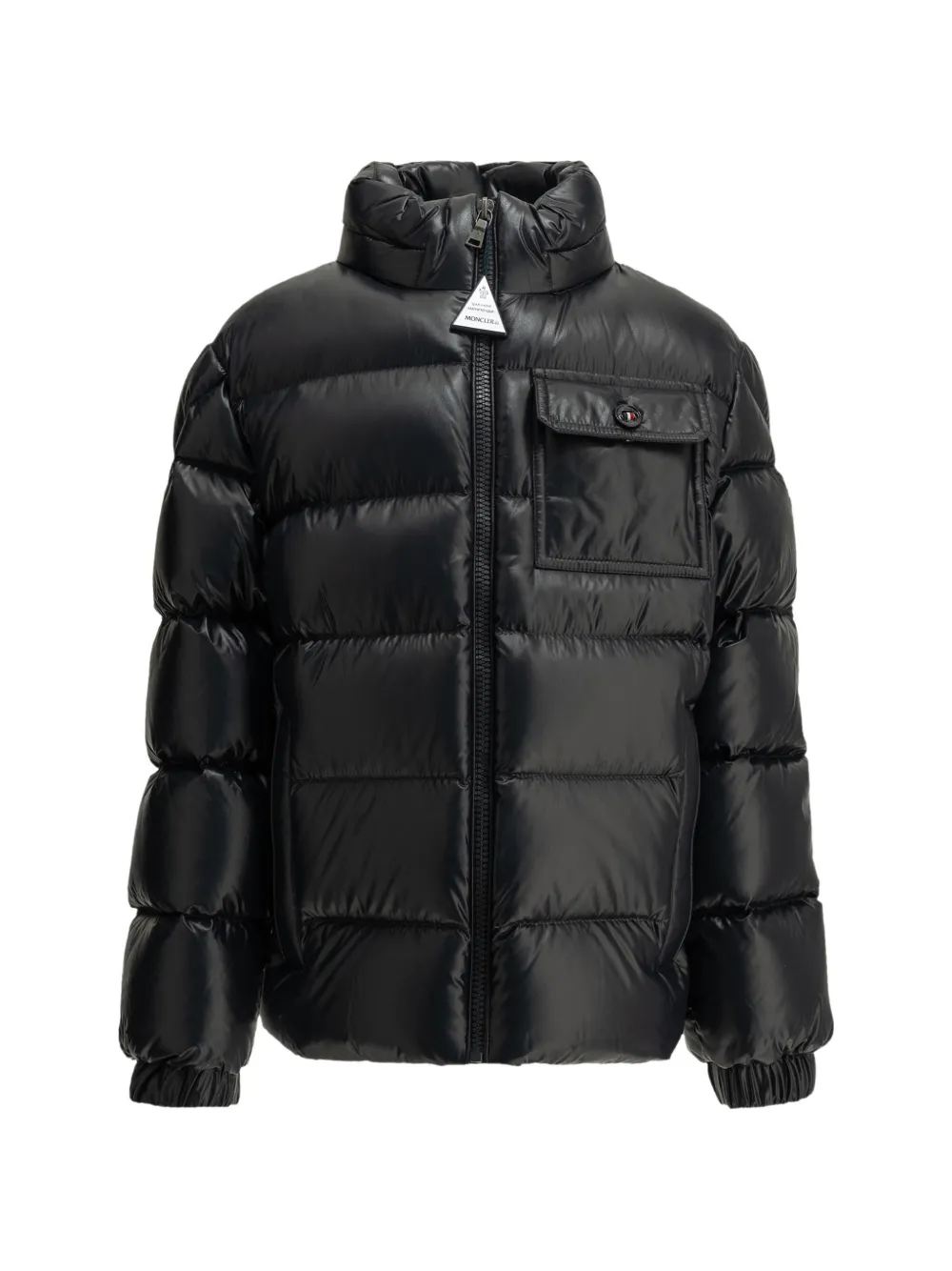 Moncler Enfant Alaxios quilted puffer coat Blauw