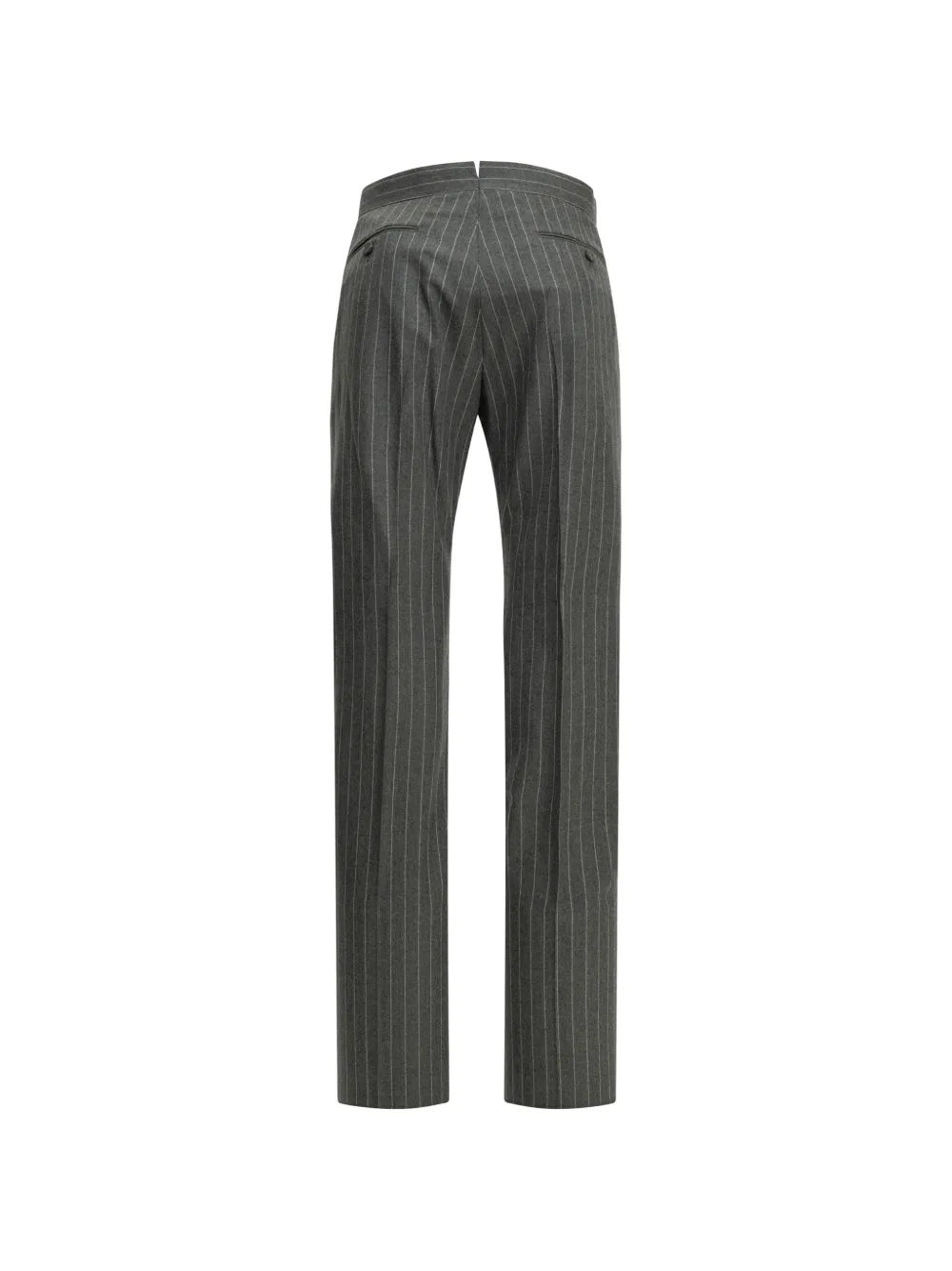 TOM FORD pinstripe-pattern wool trousers Grijs