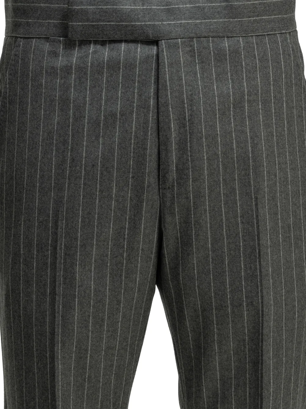 TOM FORD pinstripe-pattern wool trousers Grijs