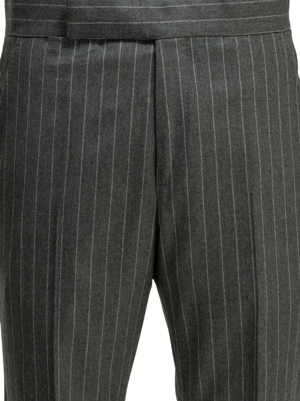TOM FORD pinstripe-pattern wool trousers Grijs
