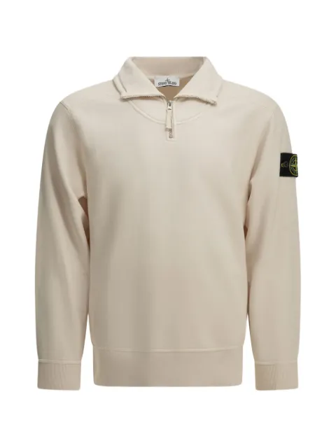 Stone Island 6100021 brushed organic cotton fleece sweatshirt