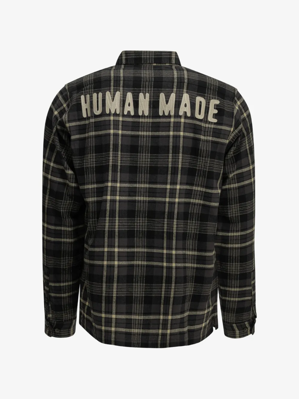 Human Made 체크 로고 패치 셔츠