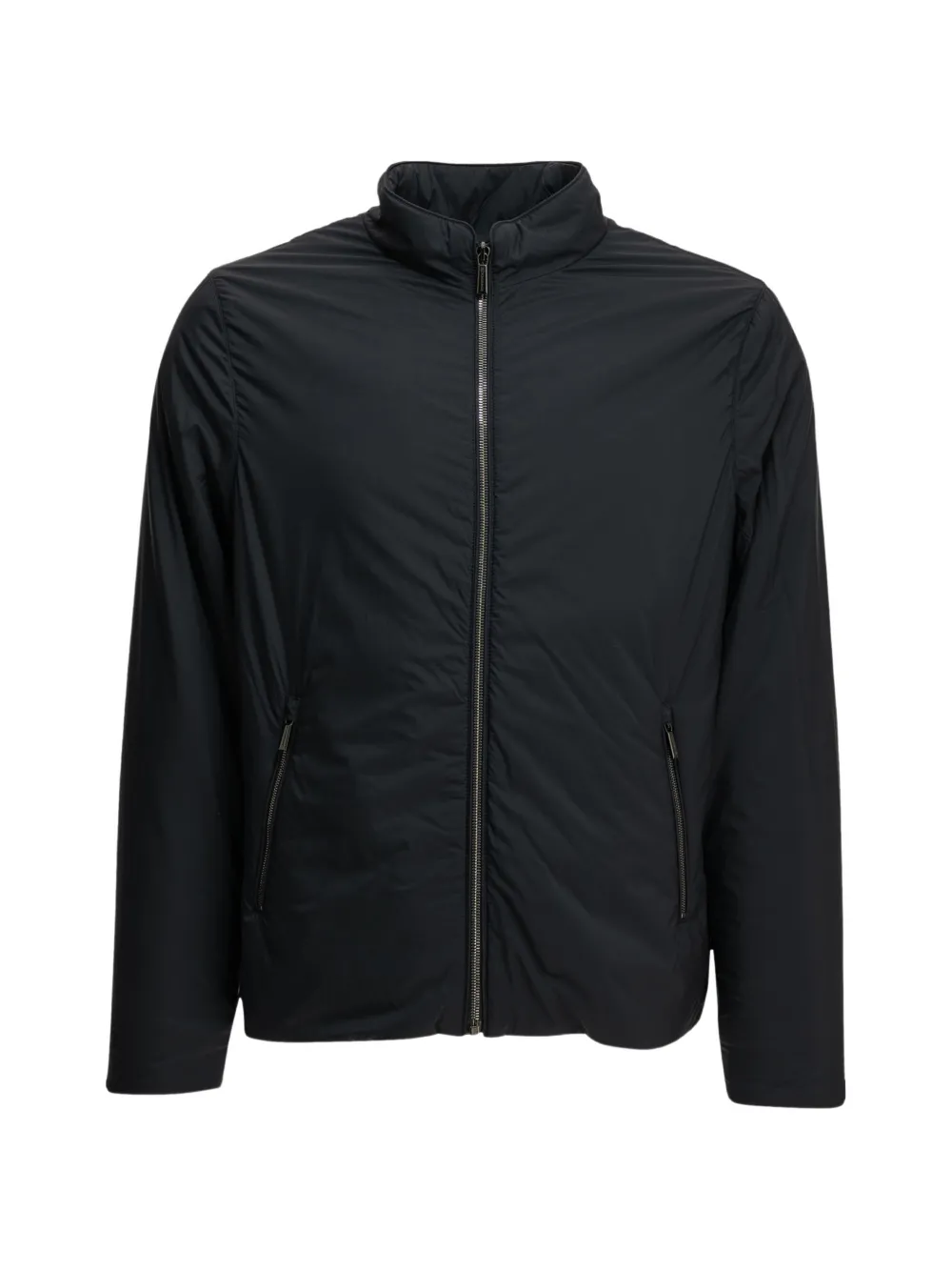 Moorer Dossi button-up layered shirt jacket Blauw