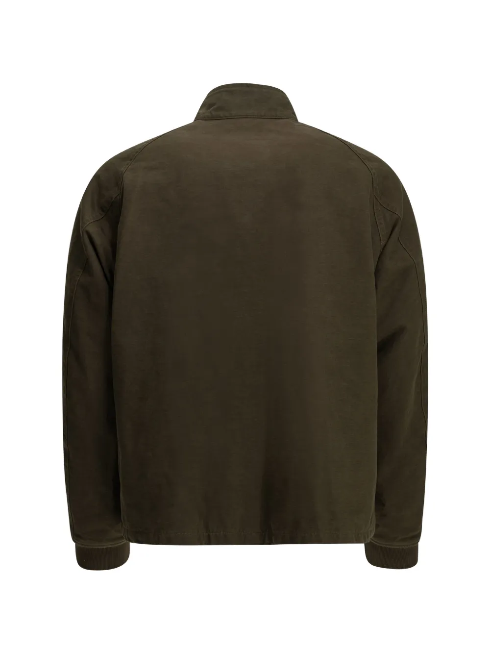A.PRESSE British Royal Navy high-neck jacket Groen