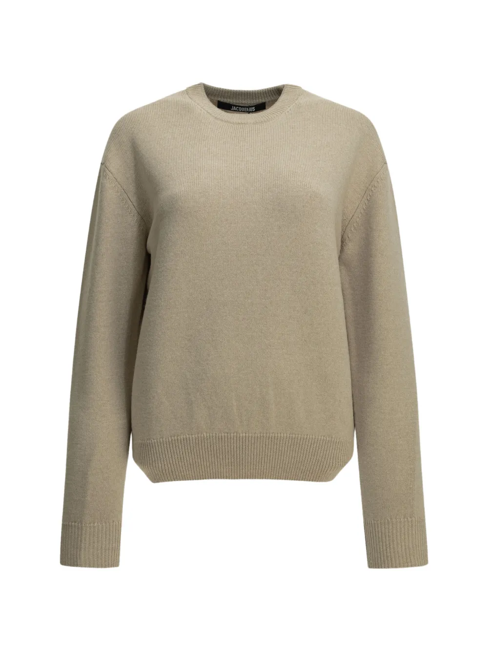 Jacquemus logo-detail sweater - Toni neutri